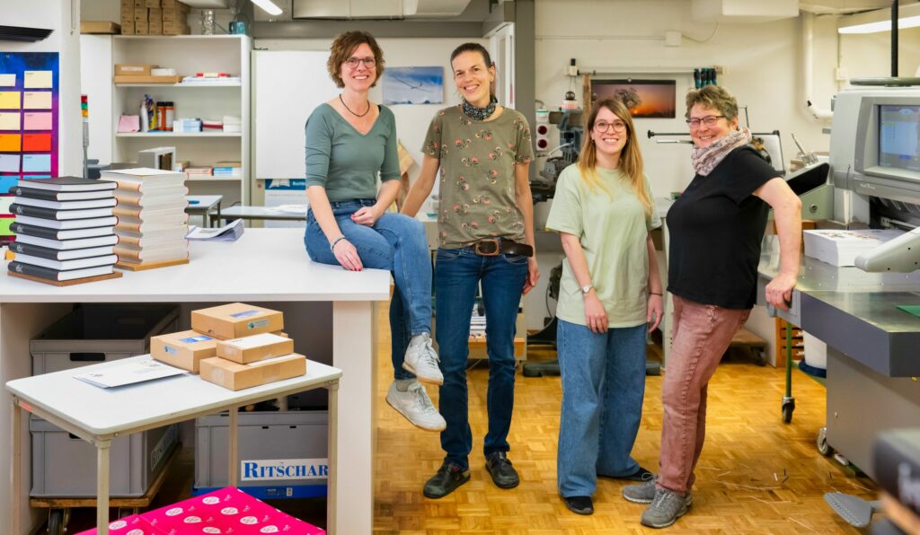 Rahel Biber, Janine Ritschard, Jacqueline Mettler, Yvonne Roth